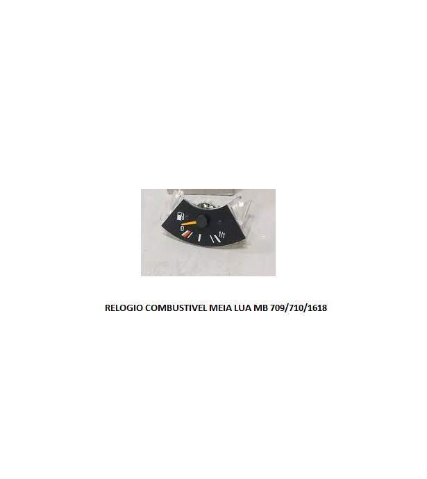 RELOGIO COMBUSTIVEL MEIA LUA MB 709/710/1618 12V