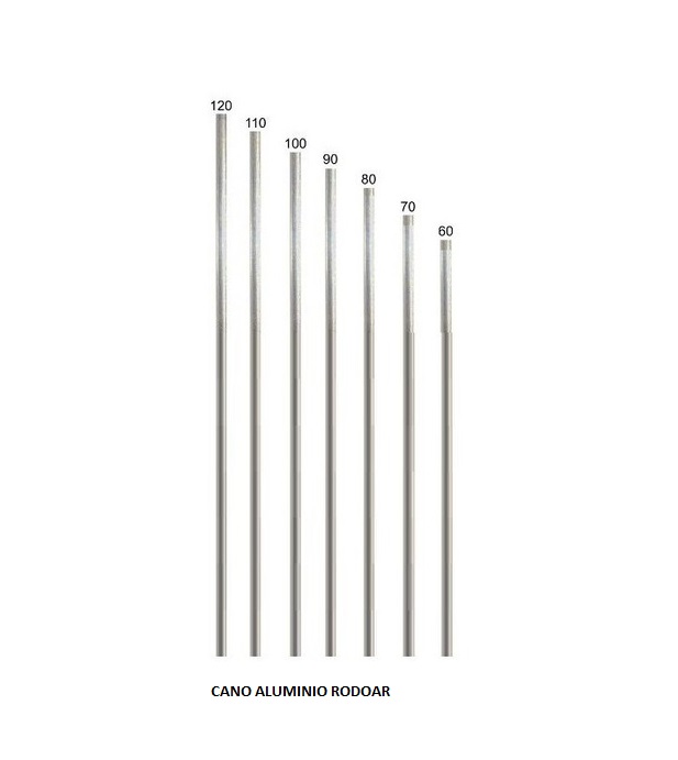 CANO ALUMINIO RODOAR 0,60 ATE 1,20MT