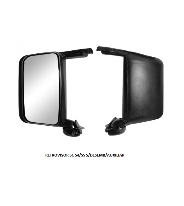 RETROVISOR SC S4/S5 S/DESEMB/AUXILIAR