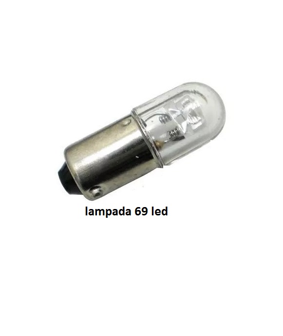 LAMPADA 69/53 LED 24V BRANCO ATP1367