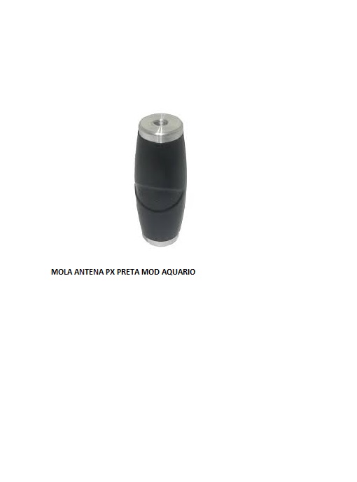 MOLA ANTENA PX PRETA MOD AQUARIO