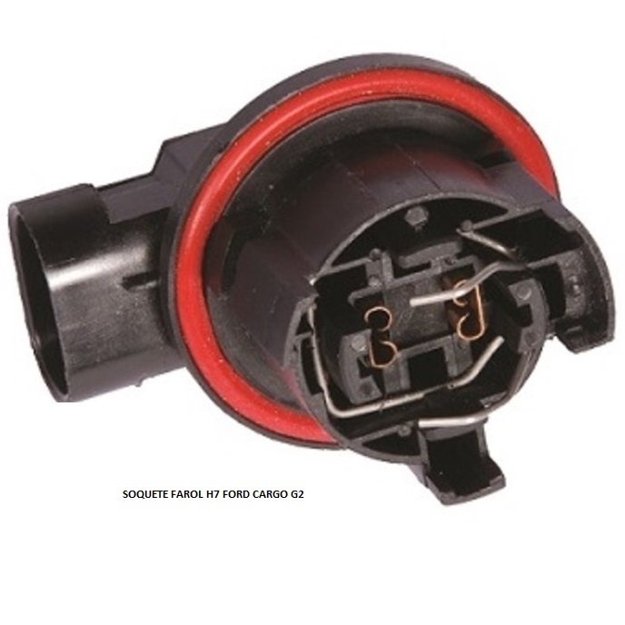 SOQUETE FAROL H7 FORD CARGO G2