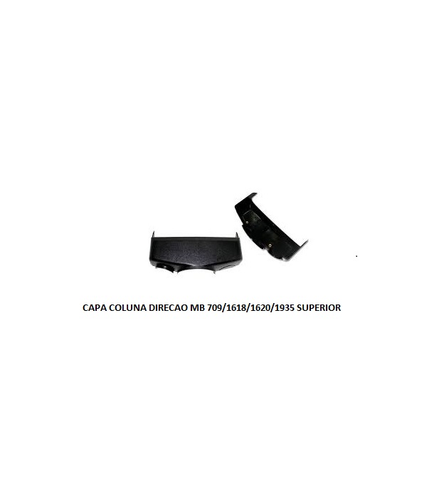 CAPA COLUNA DIRECAO MB 709/1618/1620/1935 SUPERIOR PRETA