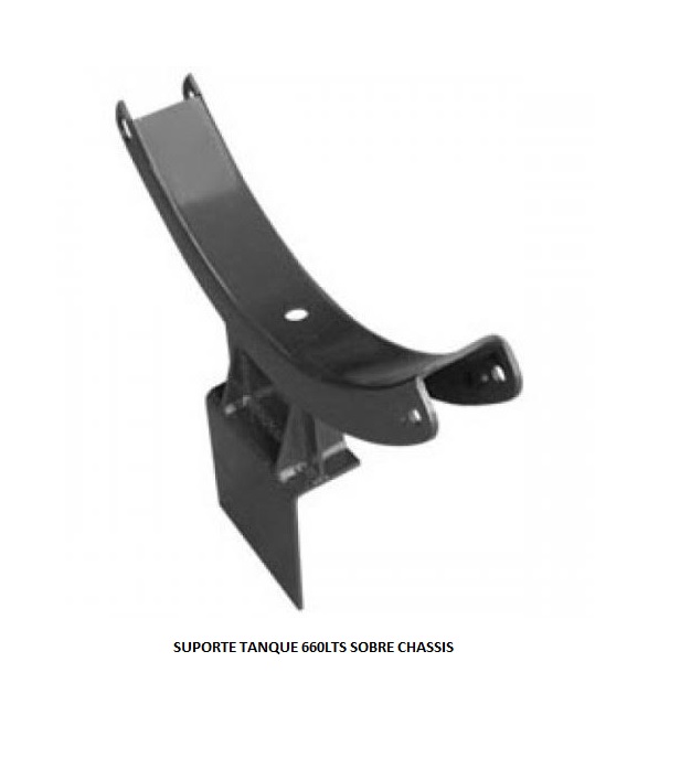 SUPORTE TANQUE 660MM SOBRE CHASSIS