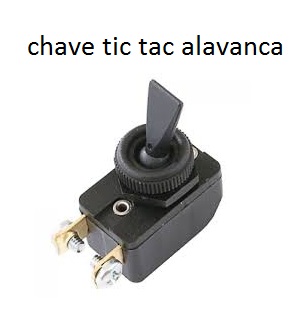 CHAVE TIC TAC 1 PUXADA ALAVANCA