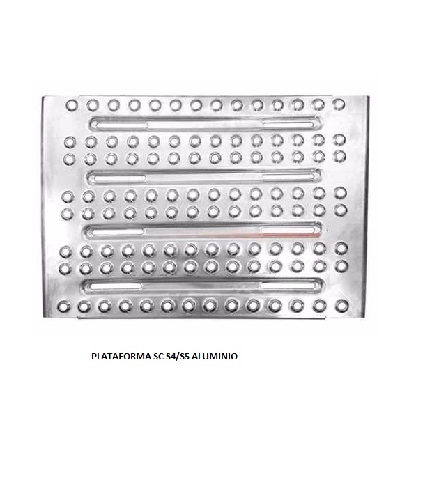 PLATAFORMA SC S4/S5 ALUMINIO