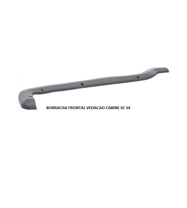 BORRACHA FRONTAL VEDACAO CABINE SC S4 LD