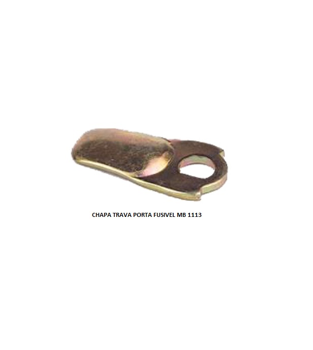 CHAPA TRAVA PORTA FUSIVEL MB 1113