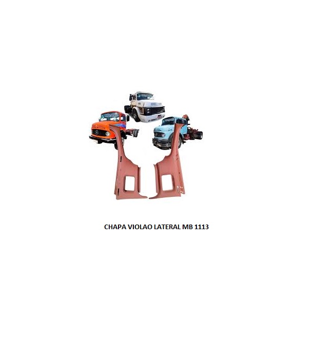CHAPA VIOLAO LATERAL MB 1113