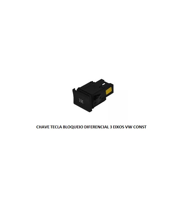 CHAVE TECLA VW CONST BLOQUEIO DIFERENCIAL 3 EIXOS