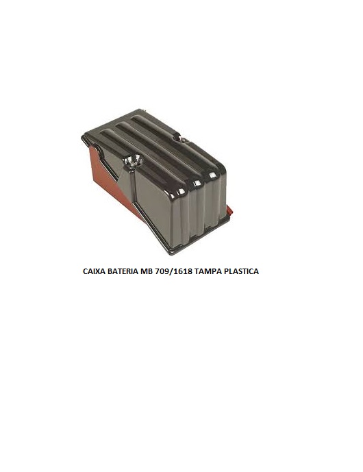 CAIXA BATERIA MB 709/1618 TAMPA PLASTICA