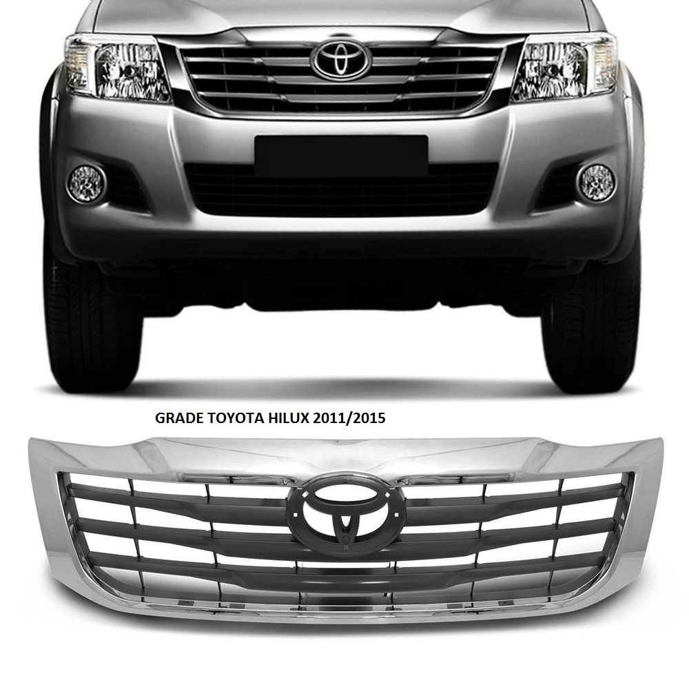 GRADE TOYOTA HILUX 2011/2015 S/EMBLEMA