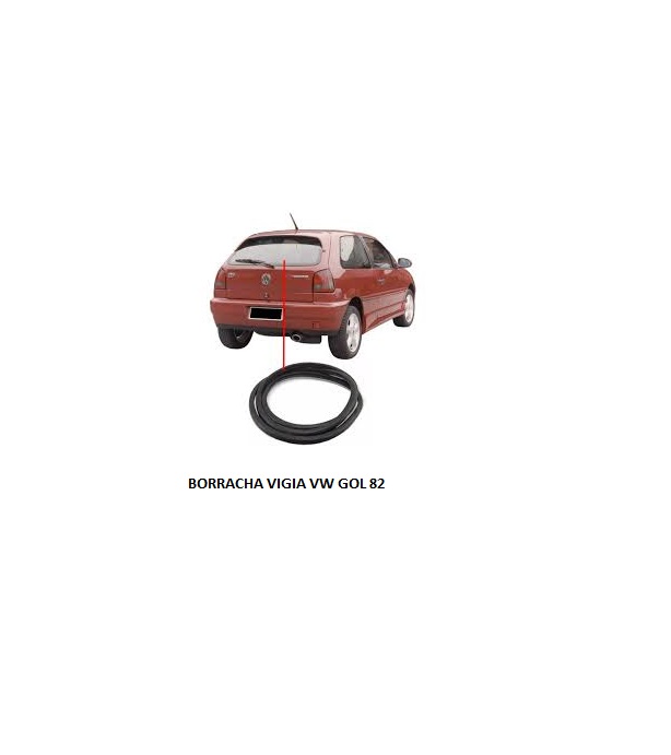 BORRACHA VIGIA VW TITAN/WORK 2000 C/ABA