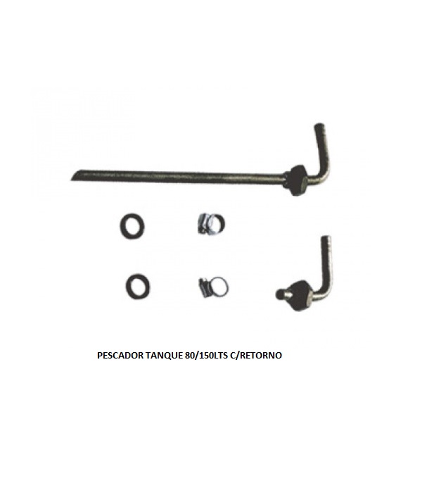 PESCADOR TANQUE 80/150LTS C/RETORNO 16MM 100LTS