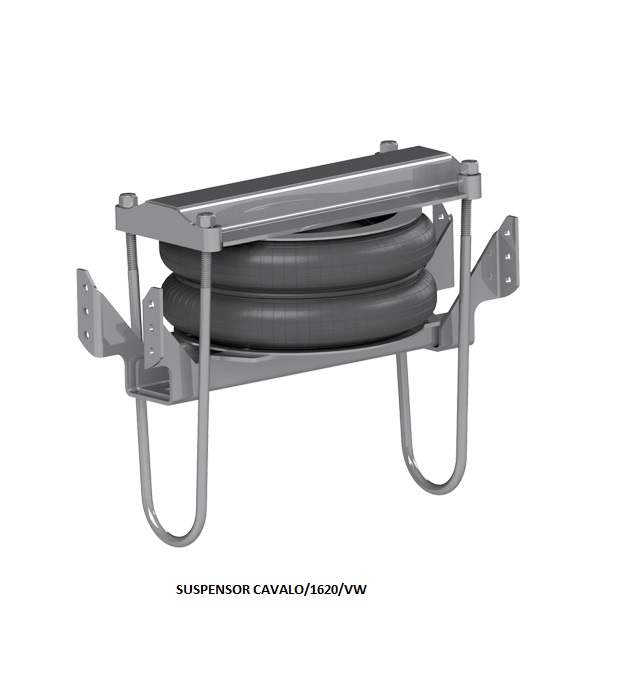 SUSPENSOR CAVALO/1620/VW MED 770MM S/GRAMPO