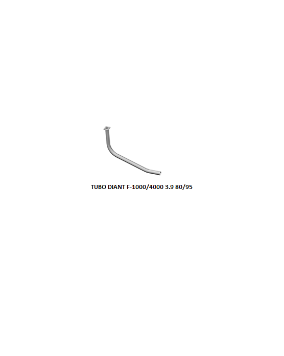 TUBO DIANT F-1000/4000 3.9 80/95