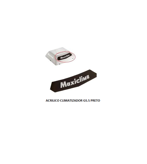ACRILICO CLIMATIZADOR G5.5 PRETO