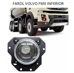 FAROL VOLVO FMX INFERIOR LD