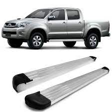 ESTRIBO TOYOTA HILUX 2005/2015 DUPLA ALUMINIO