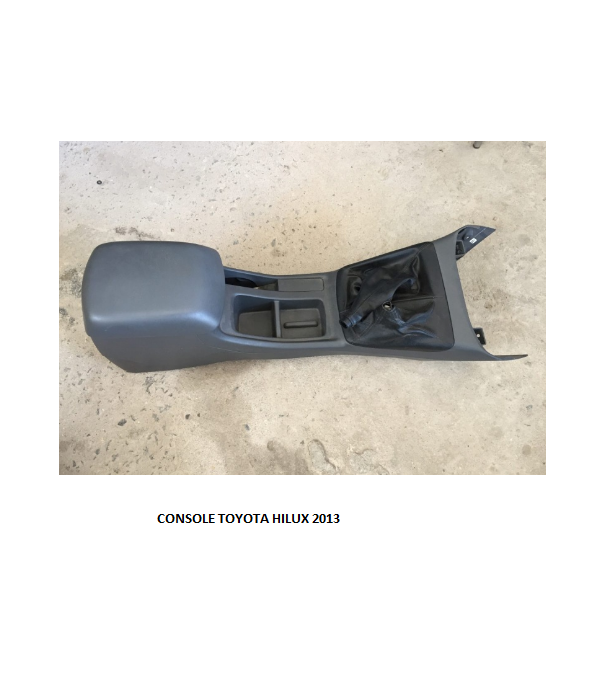 CONSOLE TOYOTA HILUX 2013