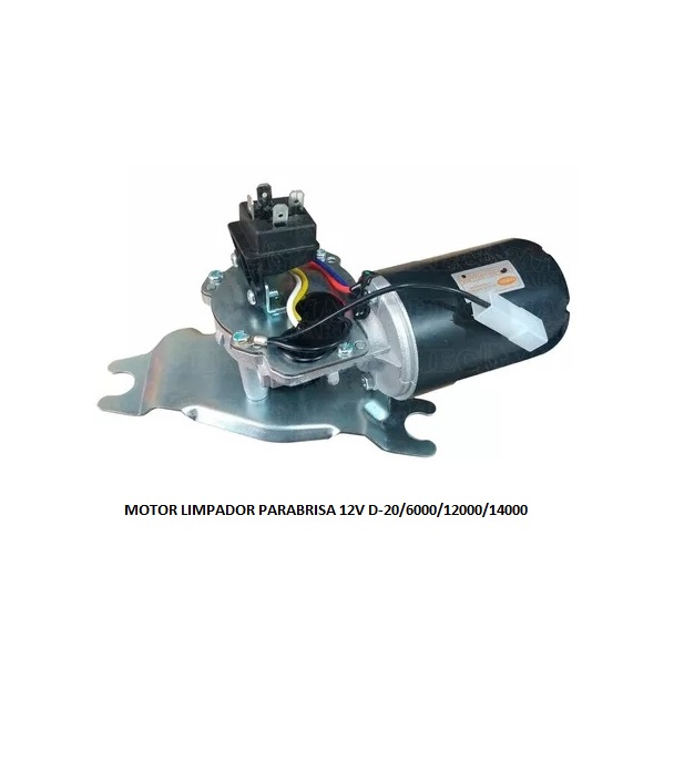 MOTOR LIMPADOR PARABRISA 12V D-20/6000/12000/14000