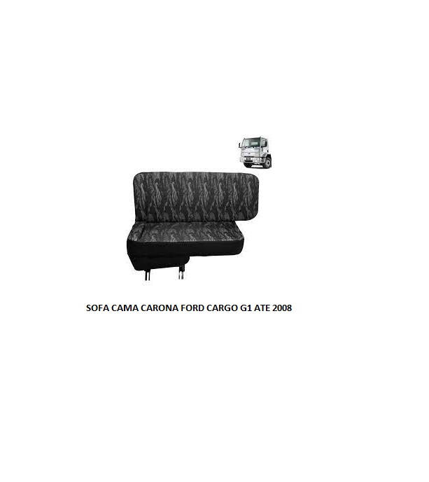 SOFA CAMA CARONA FORD CARGO G1 ATE 2008