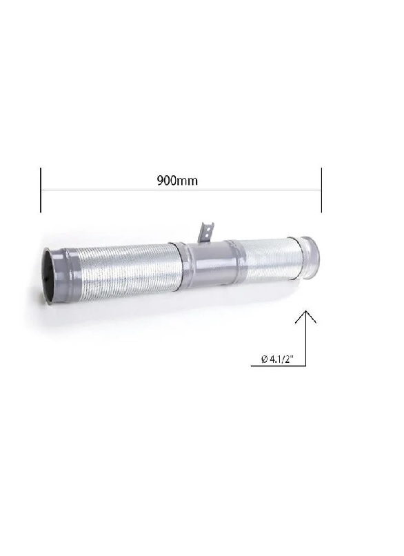 TUBO FLEX SC 114/124 4 1/2 2002/2007 INOX 830MM