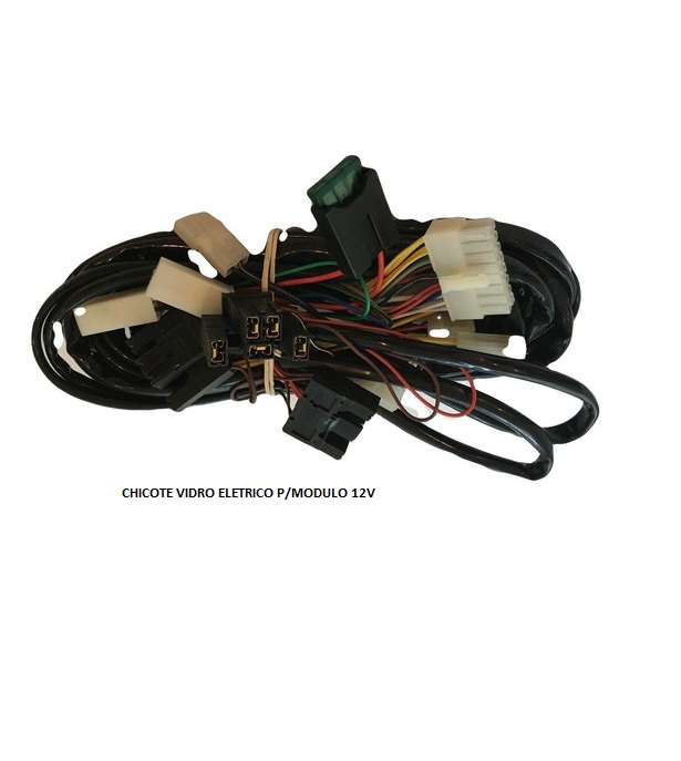 CHICOTE VIDRO ELETRICO P/MODULO 12V