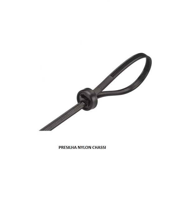 PRESILHA NYLON 30CM CHASSI
