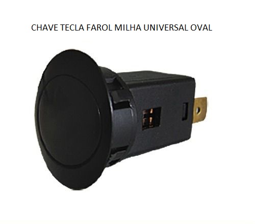 CHAVE TECLA FAROL MILHA UNIVERSAL OVAL