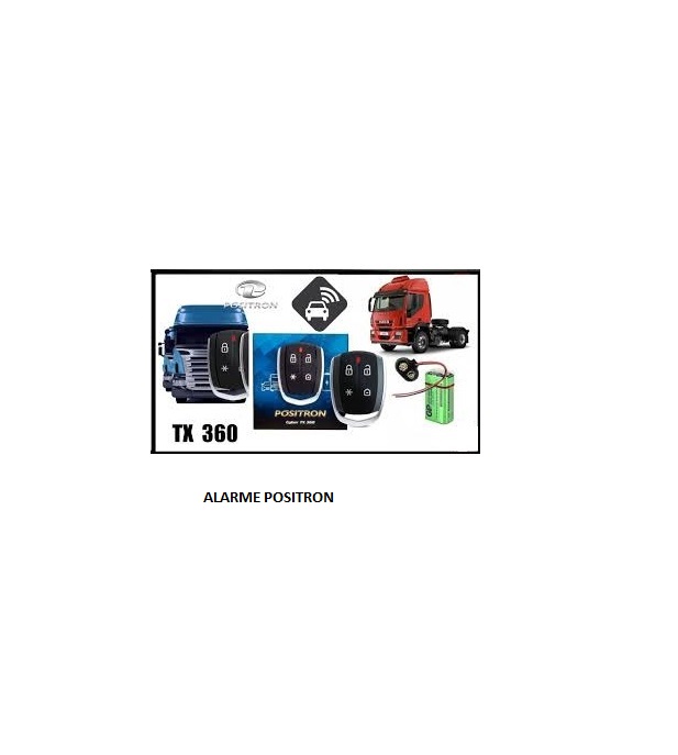 ALARME POSITRON 24V/12V C/BATERIA