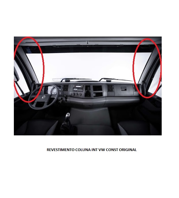 REVESTIMENTO COLUNA INT VW CONST ORIGINAL