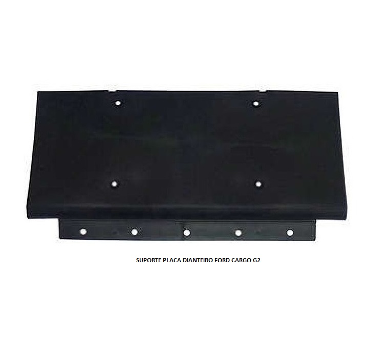 SUPORTE PLACA DIANTEIRO FORD CARGO G2