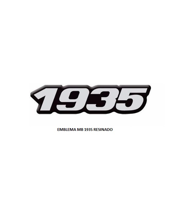 EMBLEMA MB 1935 RESINADO