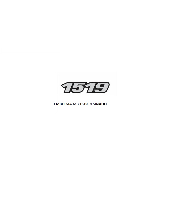 EMBLEMA MB 1519 RESINADO