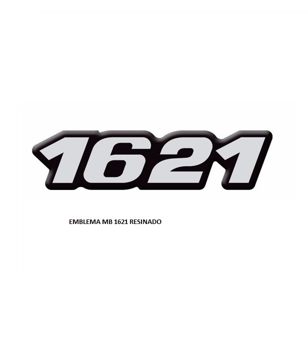 EMBLEMA MB 1621 RESINADO