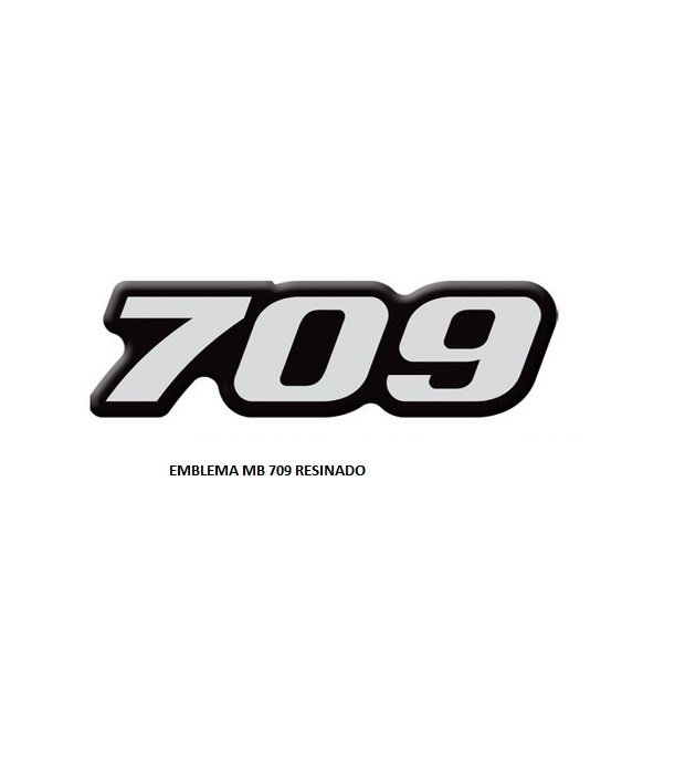 EMBLEMA MB 709 RESINADO