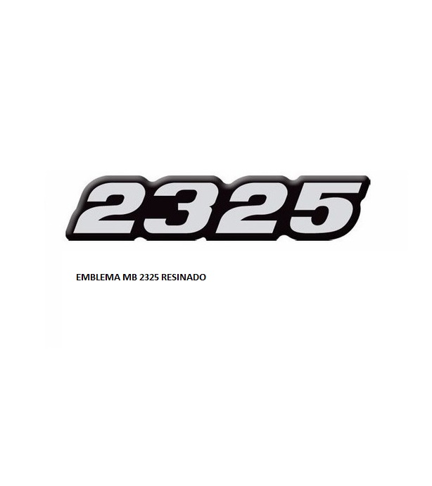 EMBLEMA MB 2325 RESINADO