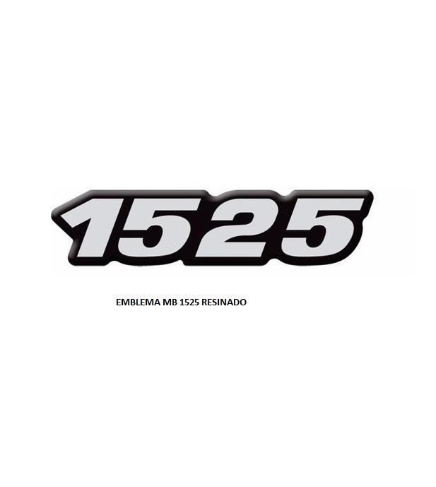 EMBLEMA MB 1525 RESINADO