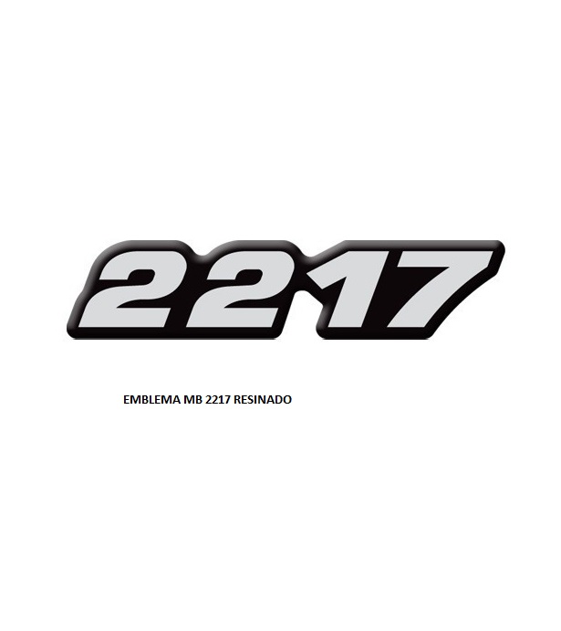 EMBLEMA MB 2217 RESINADO