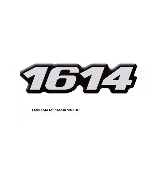 EMBLEMA MB 1614 RESINADO