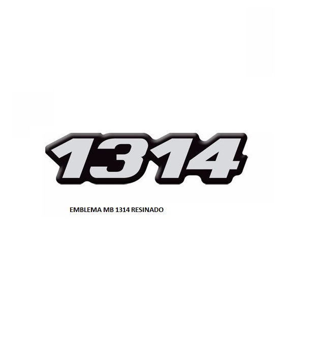 EMBLEMA MB 1314 RESINADO