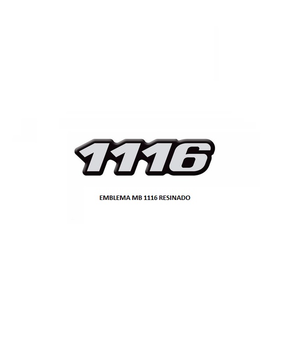 EMBLEMA MB 1116 RESINADO
