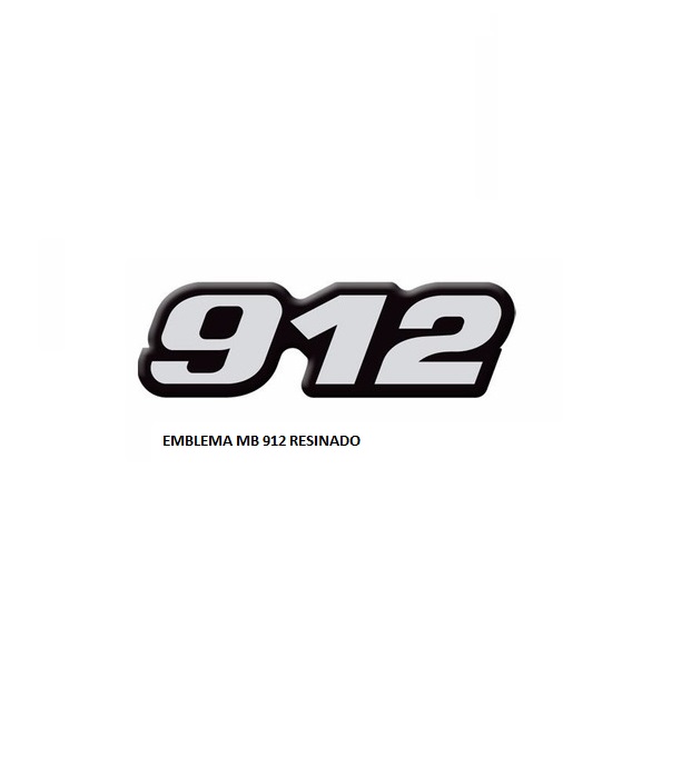 EMBLEMA MB 912 RESINADO