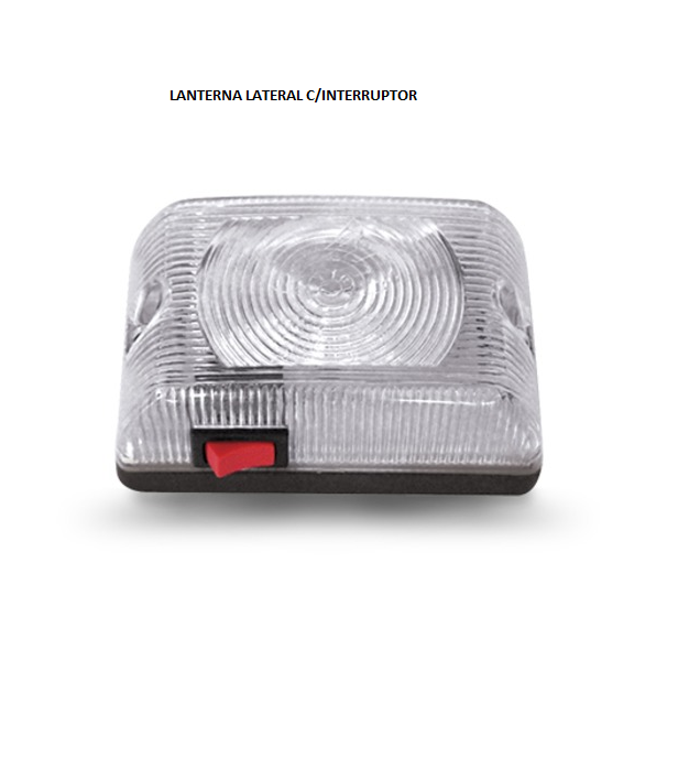 LANTERNA LATERAL C/INTERRUPTOR