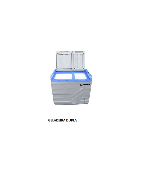 GELADEIRA 35LTS SMART PORTATIL BIVOLT PORTA DUPLA