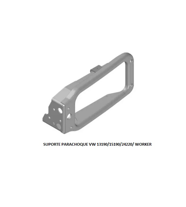 SUPORTE PARACHOQUE VW 13190/15190/24220/ WORKER LD