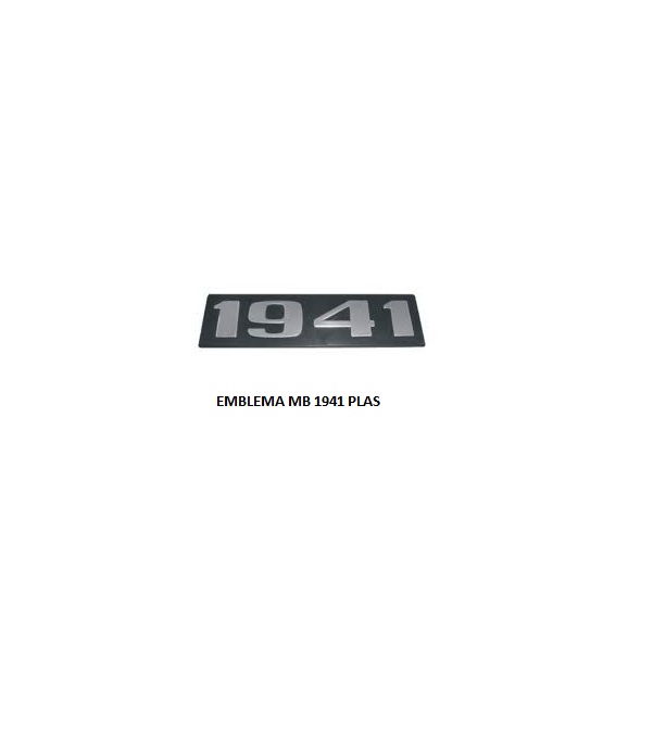 EMBLEMA MB 1941 PLASTICO