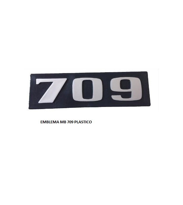 EMBLEMA MB 709 PLASTICO