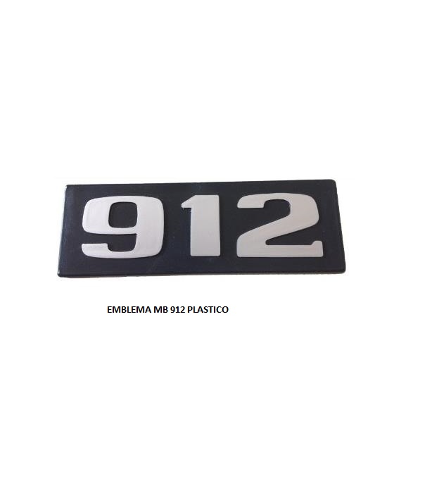 EMBLEMA MB 912 PLASTICO